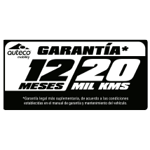Garantía 12-20 y respaldo Auteco